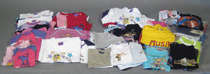 Samling Bang on the door shirts, Barbie, Disney m.m. 140
