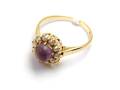 Ring 18K sten