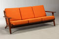 Hans. J. Wegner. Tre-pers. sofa, Getama, model GE2903 