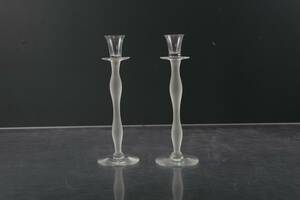 ANNE NILSSON, ljusstakar, ett par, Celeste, Orrefors