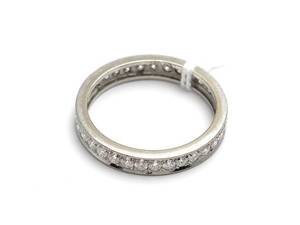 Ring vitguld 18K