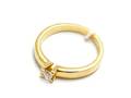 Ring, med diamant