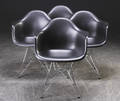 Charles Eames 1907- 1978. Fire armstole, model DAR. 4
