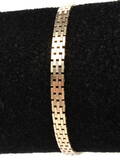 Murstens armlænke 14 kt guld, 12,7 gram