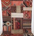 Persisk Patchwork kelim 261 x 194 cm.