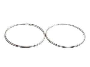 Örhängen vitguld 18K