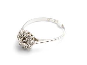 Ring 18K vitguld