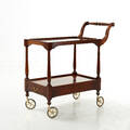 Serveringsvagn mahogny