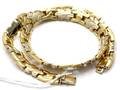 Collier, tvåfärgad 18K