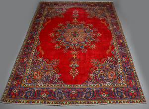 Persisk Tabriz tæppe, 388 x 299 cm