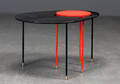 Mathieu Matégot Sofabord model Kangourou black-red Denne vare er sat til omsalg under nyt varenummer 4584746