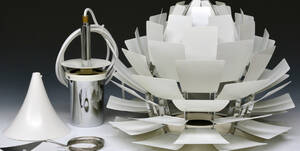 Poul Henningsen. Koglen. Ø 48 cm. Pendel med nummerbevis