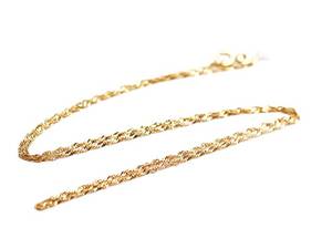 Halskedja, Singapore 18K