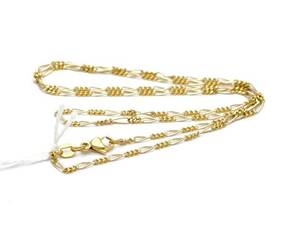 Halskedja Figaro 18K