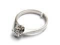 Ring vitguld 18K