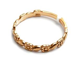Ring 14K Mönstrad