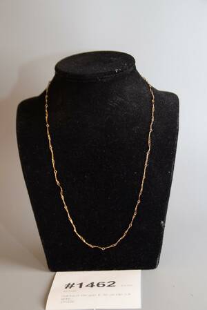 Halsband 18K guld, L 50 cm