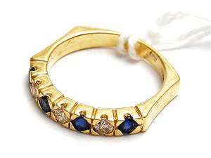 Ring med diamanter