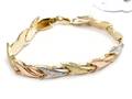 Armband trefärgat 18K