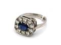 Ring vitguld 18K