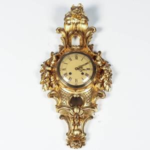 VÄGGPENDYL, rokokostil, 1900-talets mitt