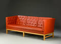 Erik Jørgensen. Tre-pers. sofa model EJ 3153