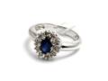 Ring vitguld 18K