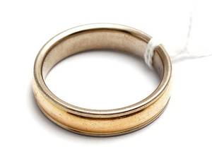 Ring 18K tvåfärgad
