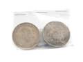 Mynt 2st, silver