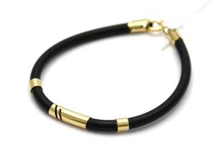 Armband gummilänk med