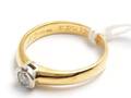 Ring med diamant