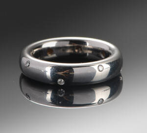 Ole Lynggaard, The Ring hvidguld med brillianter