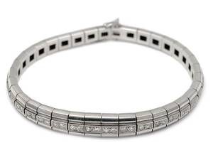 Armband vitguld 18K