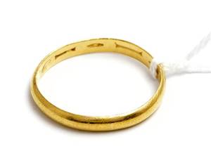 Ring 23K graverad