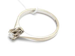 Ring vitguld 18K