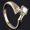 Solitaire ring ca. 0.72 ct.