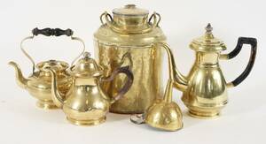 Mässing 5 delar, 1800-tal