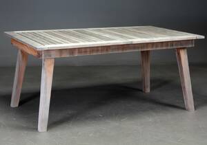 Udtræksbord, af teak