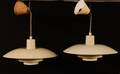 Poul Henningsen 1894-1967. Taklampor PH4, 3 st 3