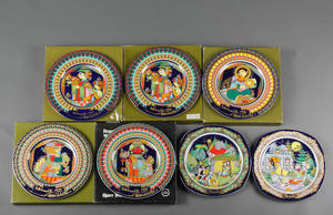 Bjørn Wiinblad for Rosenthal juleplatter 7