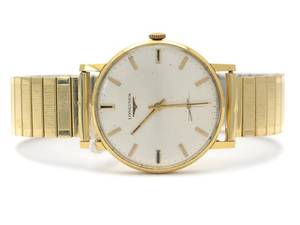 1 Herrur Longines 18K graverad,