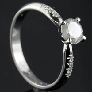 Brillant ring ca. 0.91 ct.