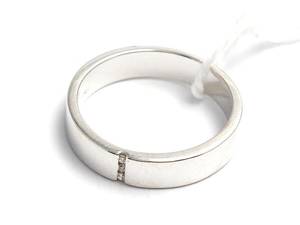 Ring vitguld 18K