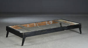 Fritz Hansen. Sortmalet daybed