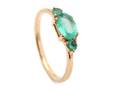 SMARAGDRING, 14K