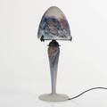 BORDSLAMPA Jugendstil, glas