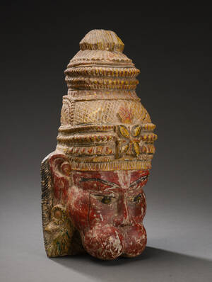 Orientalsk maske, 1900-tallet.  