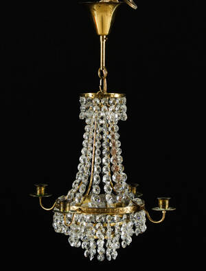 Ljuskrona, empirestil, 1900-tal