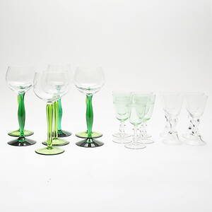 SAMLING GLAS samt REMMARE, 16 st.