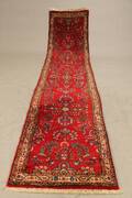 Håndknyttet orientalsk løber, 420x85 cm.